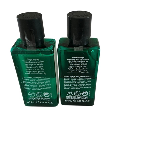 Hermes Eau d’orange verte body shower gel 2 bottles - Picture 2 of 4